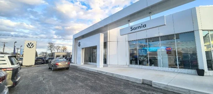 Sarnia Volkswagen store exterior