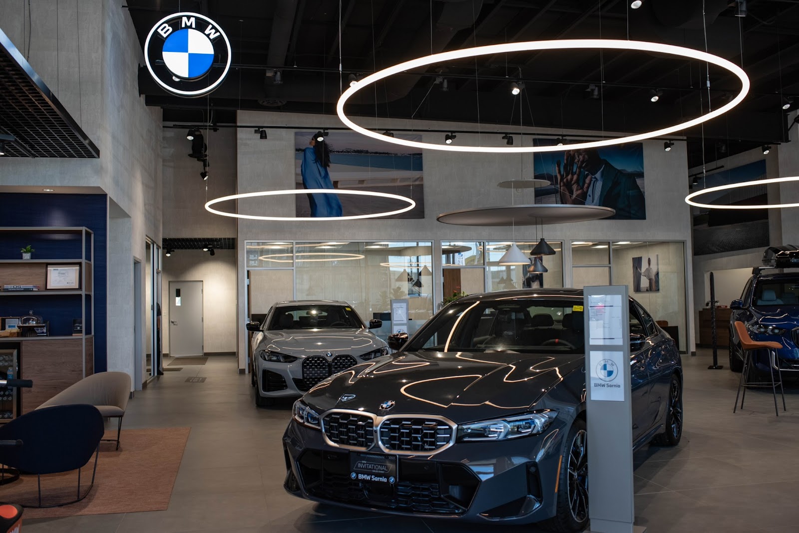 BMW Sarnia showroom floor