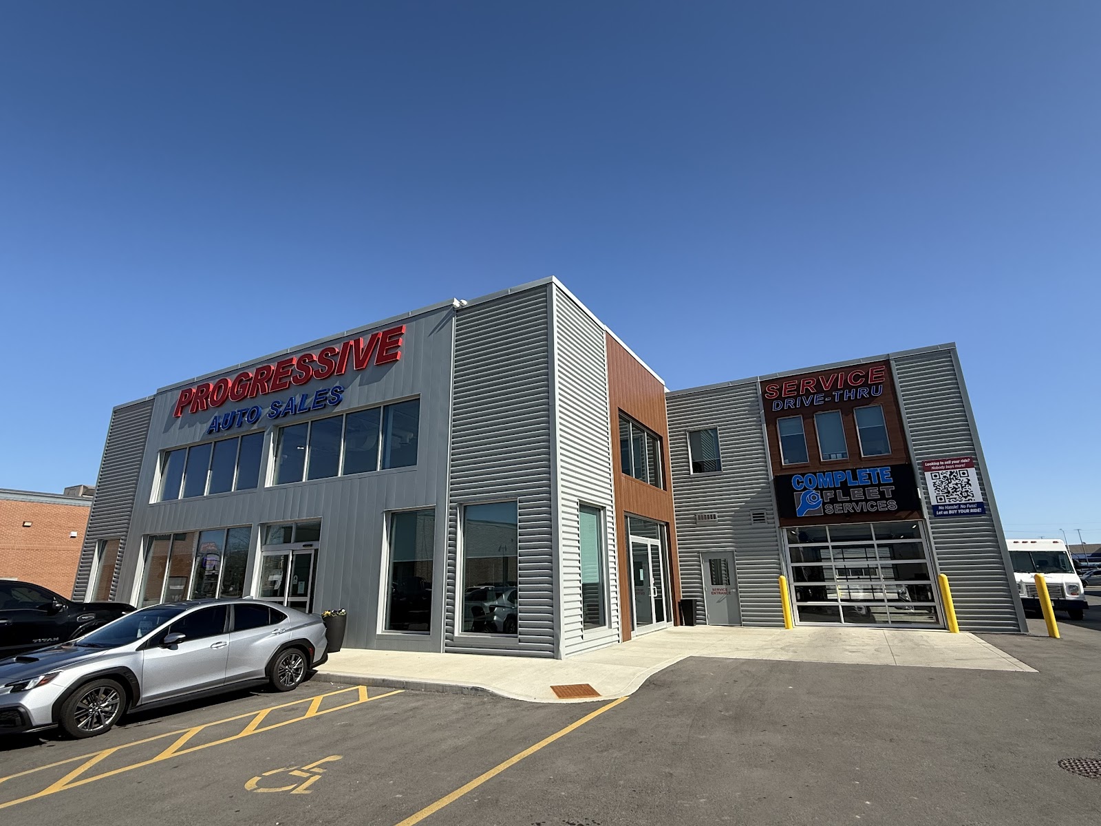 Progressive Auto Sales dealership exterior