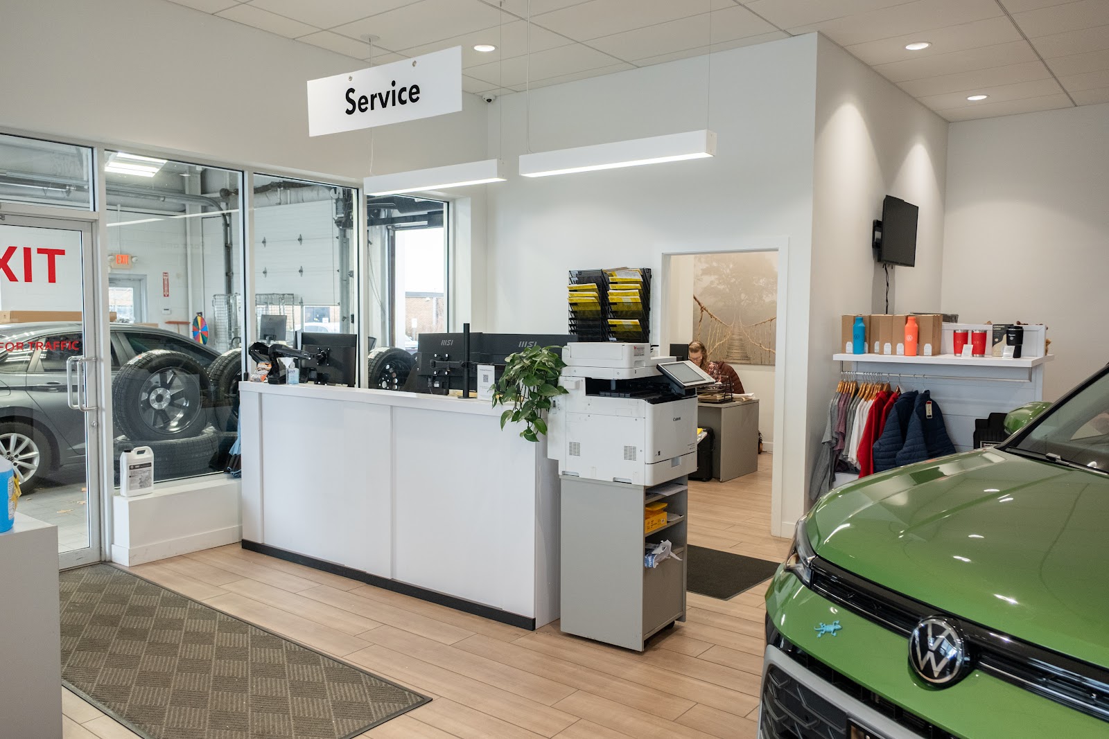 Sarnia Volkswagen service desk