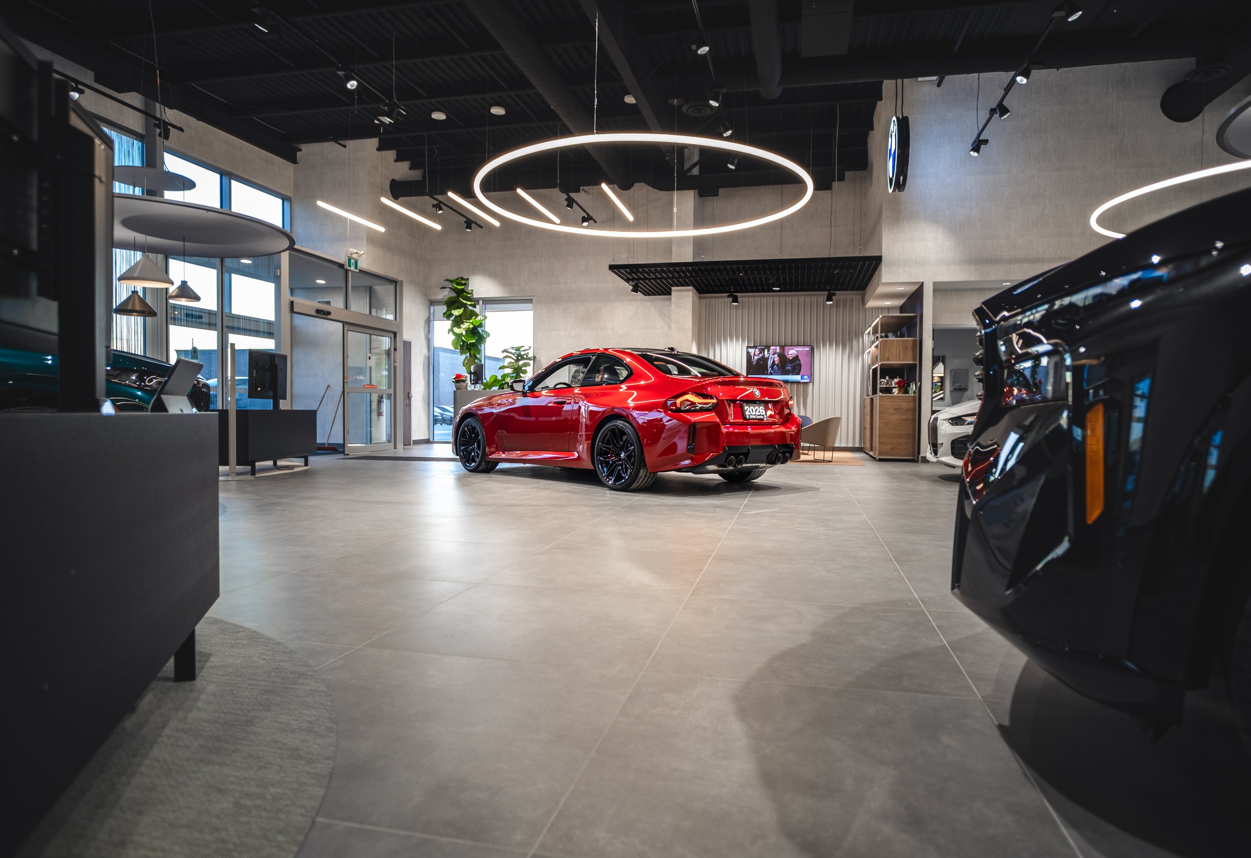 BMW Sarnia showroom floor